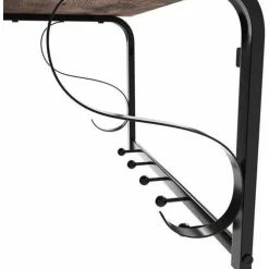 Parya Home - Wandkapstok - Metaal - Bruin