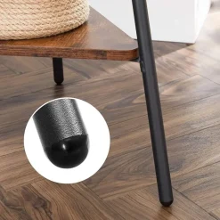 Parya Home - Zwarte Kapstok - Boomvormig - 2 planken - Industrieël