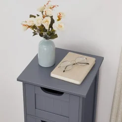 Parya Home Badkamerkast, badkamerkast, zijkast met 4 laden