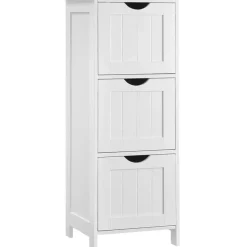 Parya Home Badkamerkast, badkamerkast, zijkast met 4 laden
