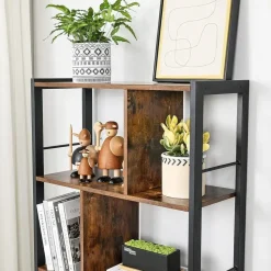 Parya Home Industriėle Boekenkast – Staande kast met 4 legplanken