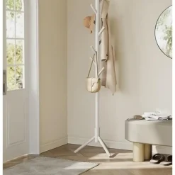 Parya Home Kapstok – Kledingrek van massief hout met 8 haken