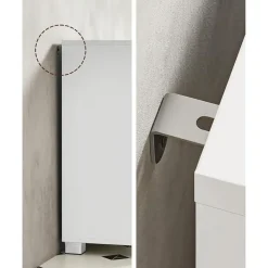 Parya Home Onderkast, Badkamerkast met 3 laden, 2 compartimenten