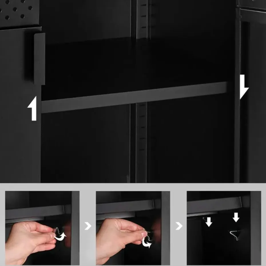 Parya Home: Stijlvolle Industriële Opbergkast