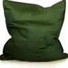 Parya Zitzak Nylon - Zitzakfauteuil - Woonkamerzitzak - DonkerGroen - 130