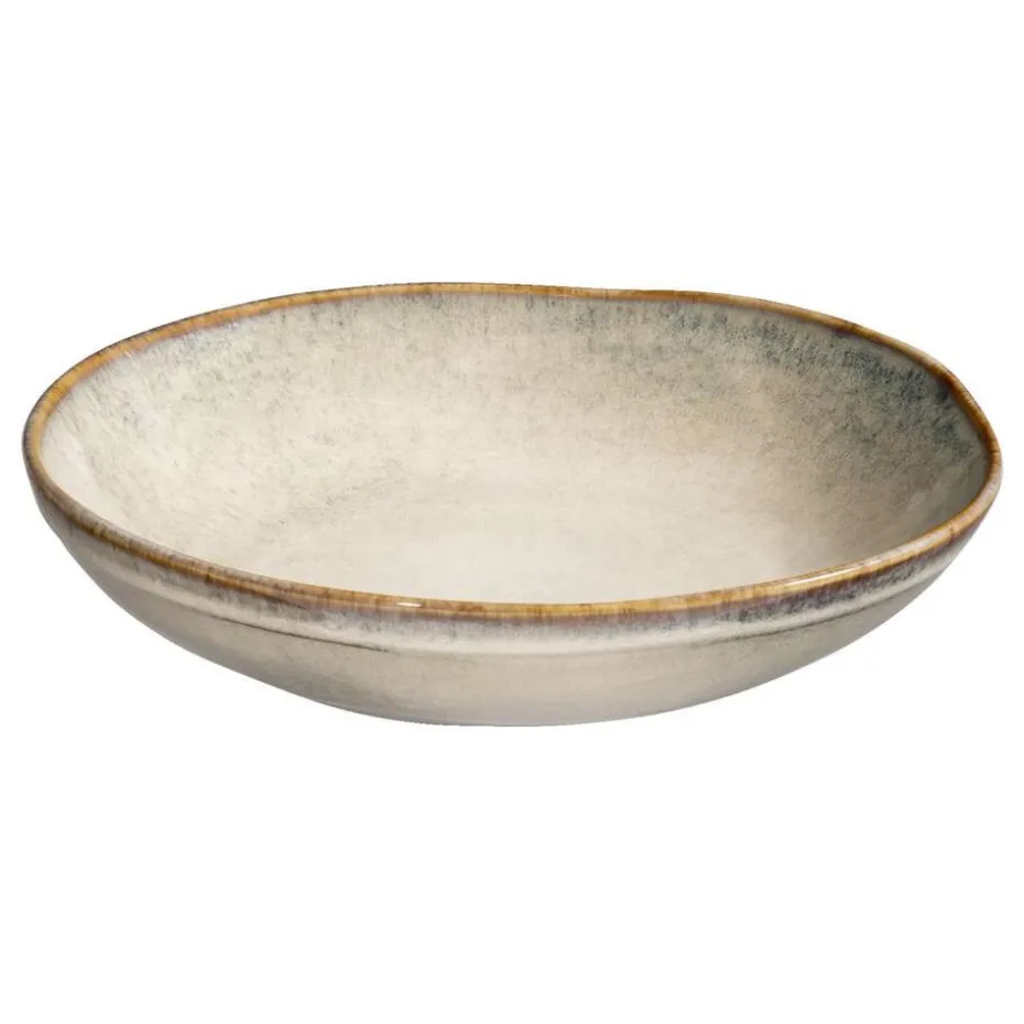 Pastabord Anna - beige - stoneware - Ø20 cm