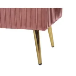 PATERSON - Hocker - Roze - Fluweel