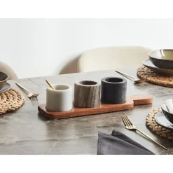 PATRAS - Dienblad - Meerkleurig - Hout