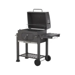 PAVLOF - Houtskoolgrill - Grijs - Staal