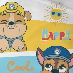 PAW Patrol Dekbedovertrek Happy - Eenpersoons - 140 x 200 cm - Katoen