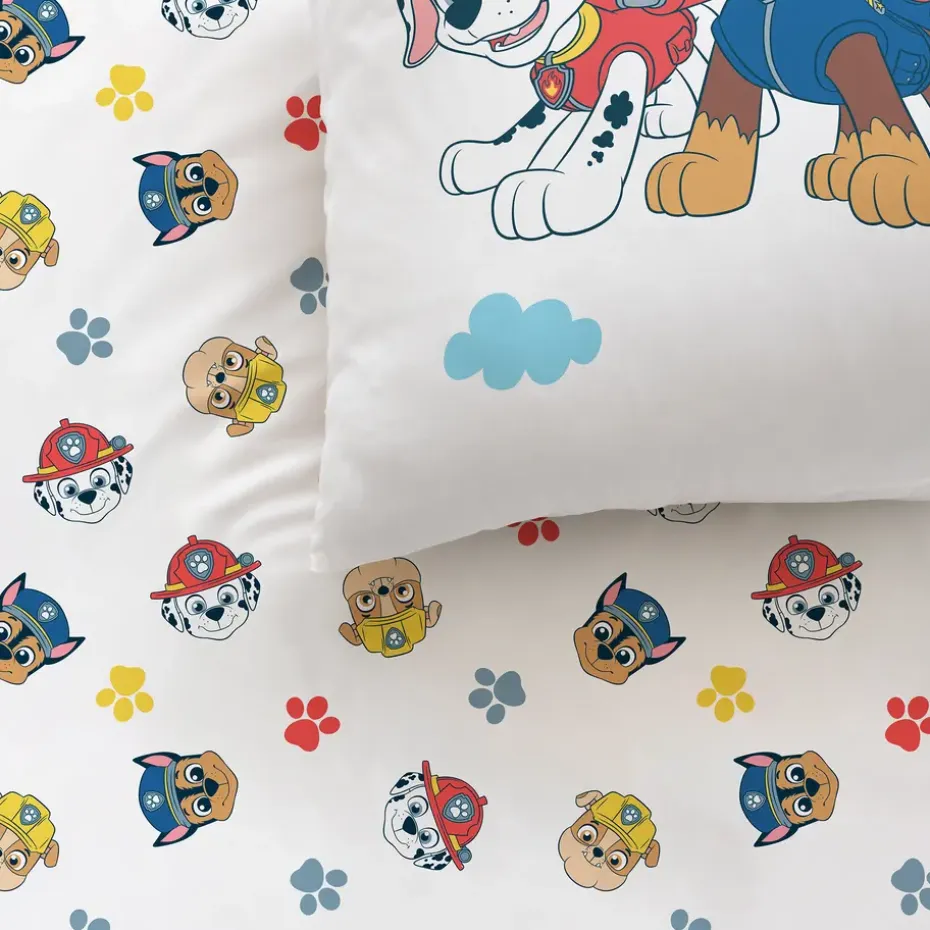 PAW Patrol Dekbedovertrek Happy - Eenpersoons - 140 x 200 cm - Katoen