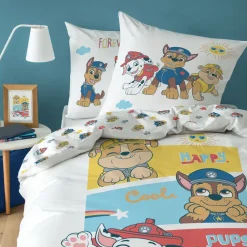 PAW Patrol Dekbedovertrek Happy - Eenpersoons - 140 x 200 cm - Katoen