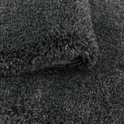 Pearl Soft Hoogpolig Vloerkleed Grijs - 140x200 CM