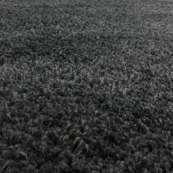 Pearl Soft Hoogpolig Vloerkleed Grijs - 140x200 CM