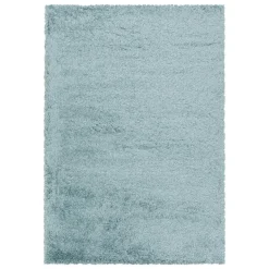 Pearl Soft Hoogpolig Vloerkleed Blauw - 120x170 CM