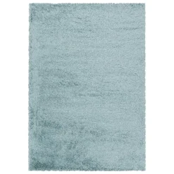 Pearl Soft Hoogpolig Vloerkleed Blauw - 120x170 CM