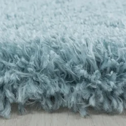 Pearl Soft Hoogpolig Vloerkleed Blauw - 120x170 CM