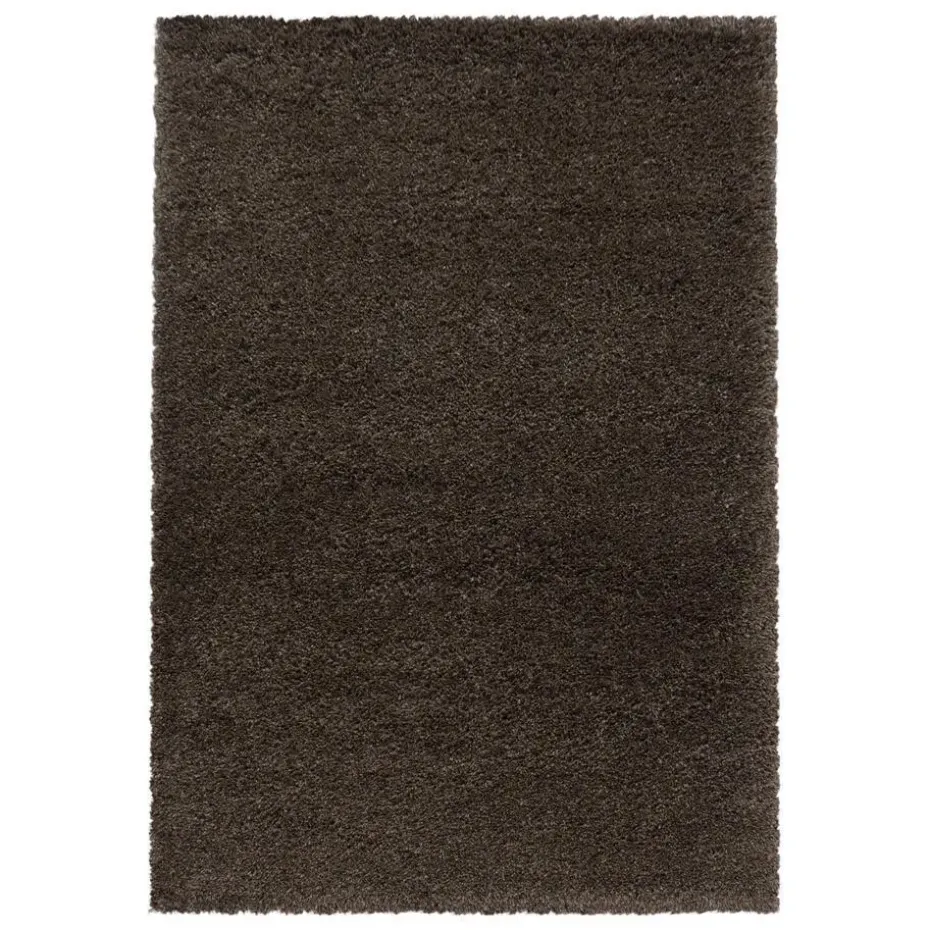 Pearl Soft Hoogpolig Vloerkleed Bruin - 160x230 CM