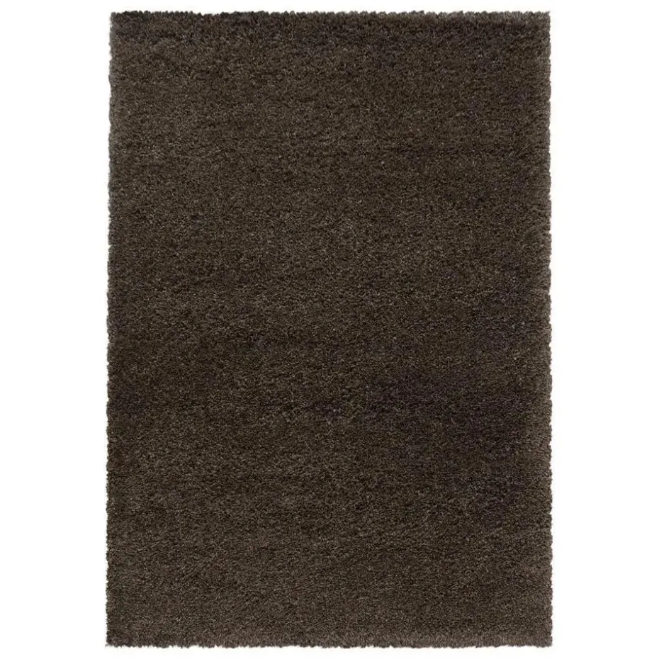 Pearl Soft Hoogpolig Vloerkleed Bruin - 160x230 CM