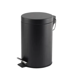 Pedaalemmer Pablo - zwart - 23x17x26,5 cm