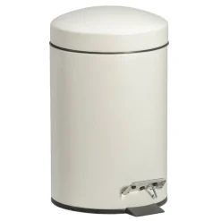 Pedaalemmer Pedro 3l - beige - 27,5xØ16,8 cm