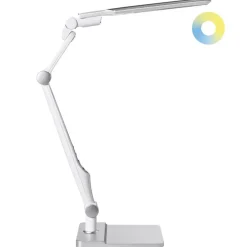 PEGASI - Bureaulamp LED - Zilver - Synthetisch materiaal
