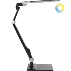 PEGASI - Bureaulamp LED - Zwart - Synthetisch materiaal