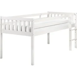 PEIPIN - Kinderbed - Wit - 90 x 200 cm - Hout