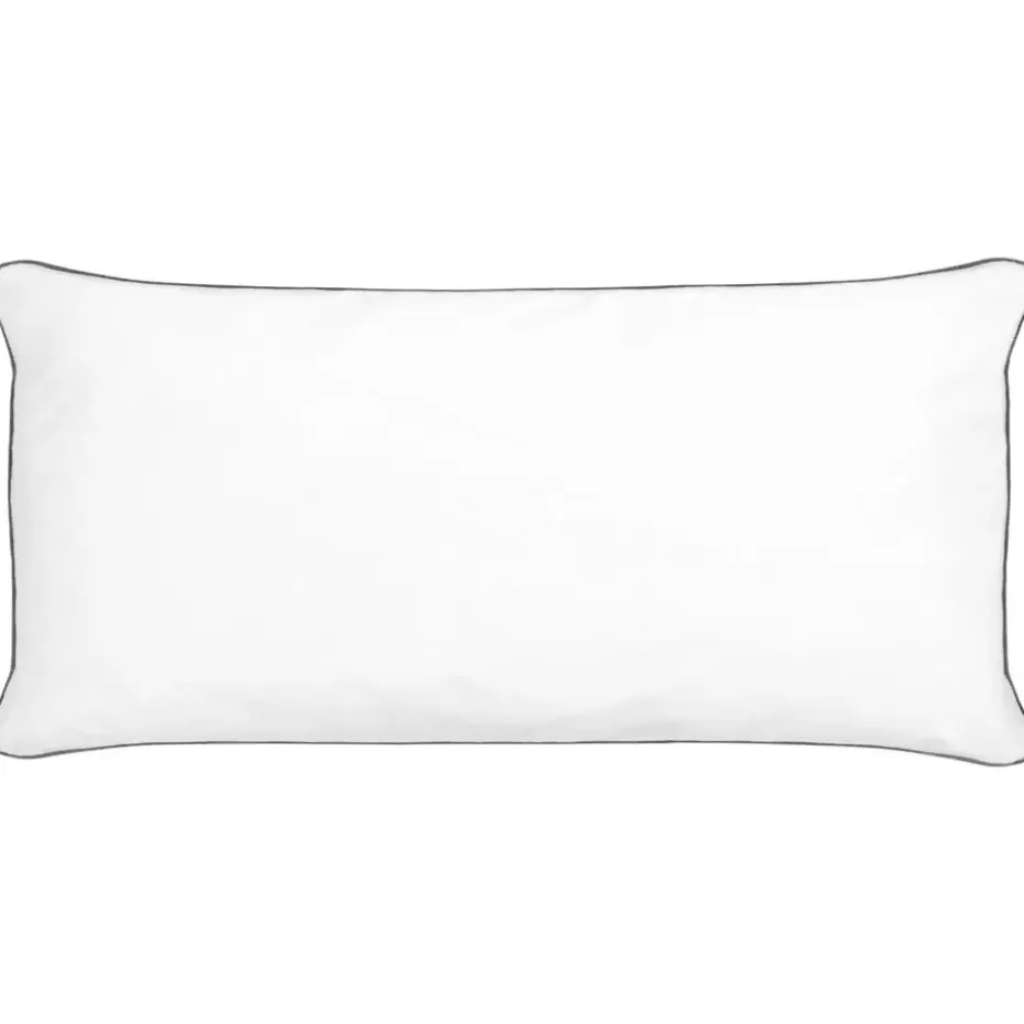 PELISTER - 2x Hoofdkussen hoog - Wit - 40 x 80 cm - Japara