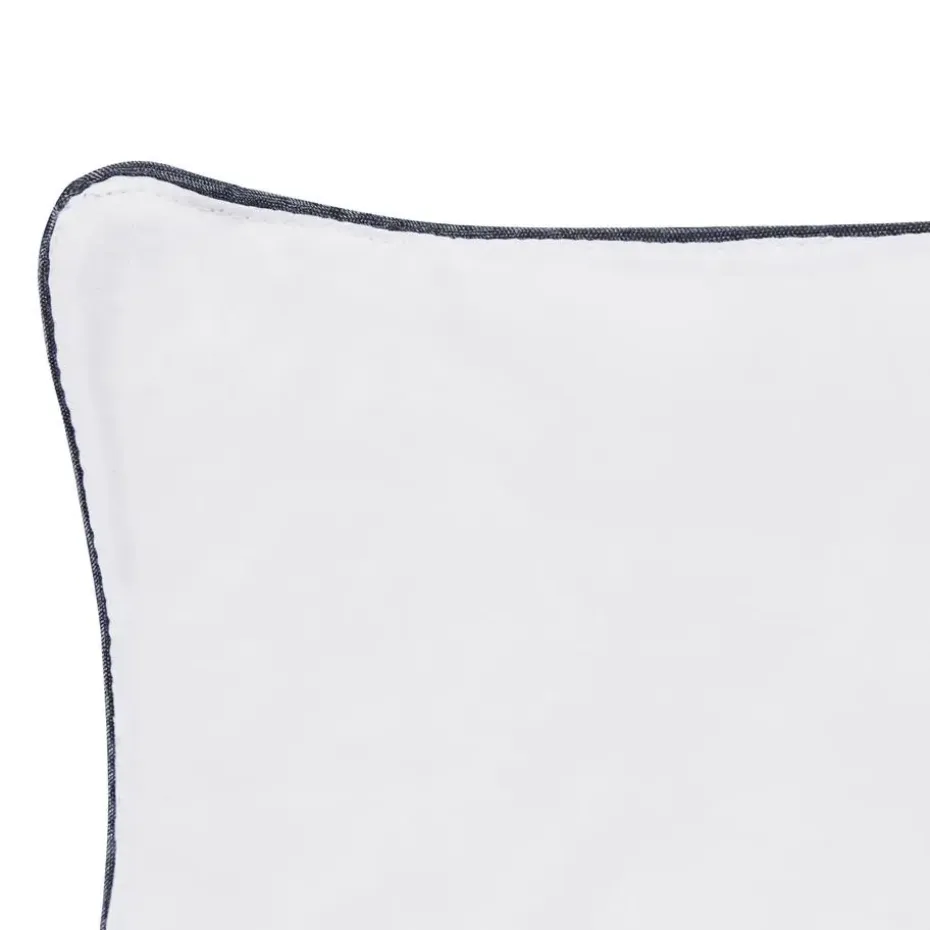 PELISTER - 2x Hoofdkussen hoog - Wit - 40 x 80 cm - Japara