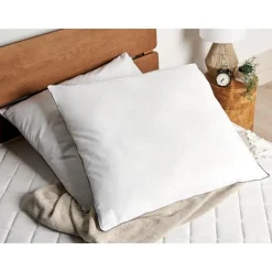 PELISTER - 2x Hoofdkussen hoog - Wit - 80 x 80 cm - Japara