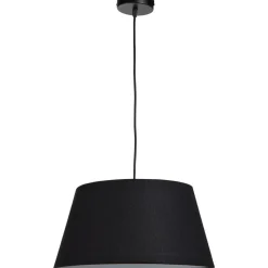 Pendel hanglamp zwart met schroefdraad voor kap - E27 - 100 cm