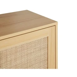 PEROTE - Dressoir - Lichte houtkleur - Rotan