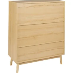 PEROTE - Dressoir - Lichte houtkleur - Rotan