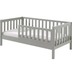 Peuterbed Petronille 70 x 140cm dennenhout - grijs