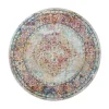 Picasso Keshan Vintage Rond Vloerkleed Multi / Beige Laagpolig - 160 CM ROND