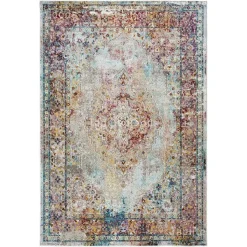 Picasso Keshan Vintage Vloerkleed Multi / Beige Laagpolig - 160x230 CM
