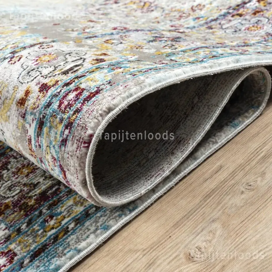 Picasso Keshan Vintage Vloerkleed Multi / Beige Laagpolig - 160x230 CM