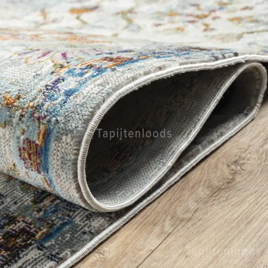 Picasso Sarough Vintage Vloerkleed Creme / Beige Laagpolig - 240x340 CM