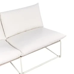 PICO - Tweezitsbank - Lichtbeige - Staal