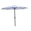PimXL Luxe 8-ribs Parasol - Ø300cm - Wit