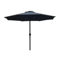PimXL Luxe 8-ribs Parasol - Ø300CM - Antraciet