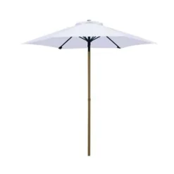 PimXL Parasol - Ø200cm - Wit