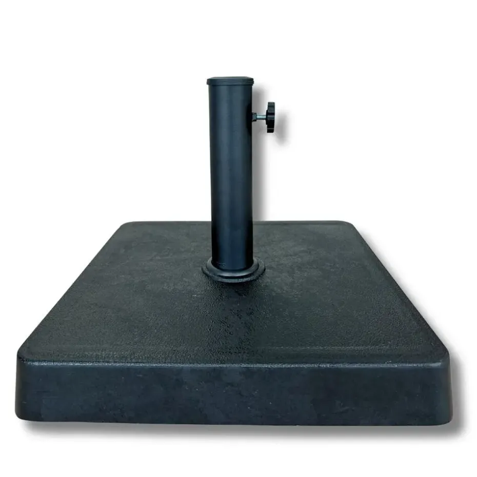 PimXL Parasolvoet vierkant - 43x43 cm - 16kg