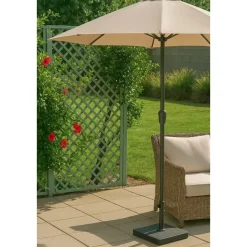 PimXL Parasolvoet vierkant - 43x43 cm - 16kg