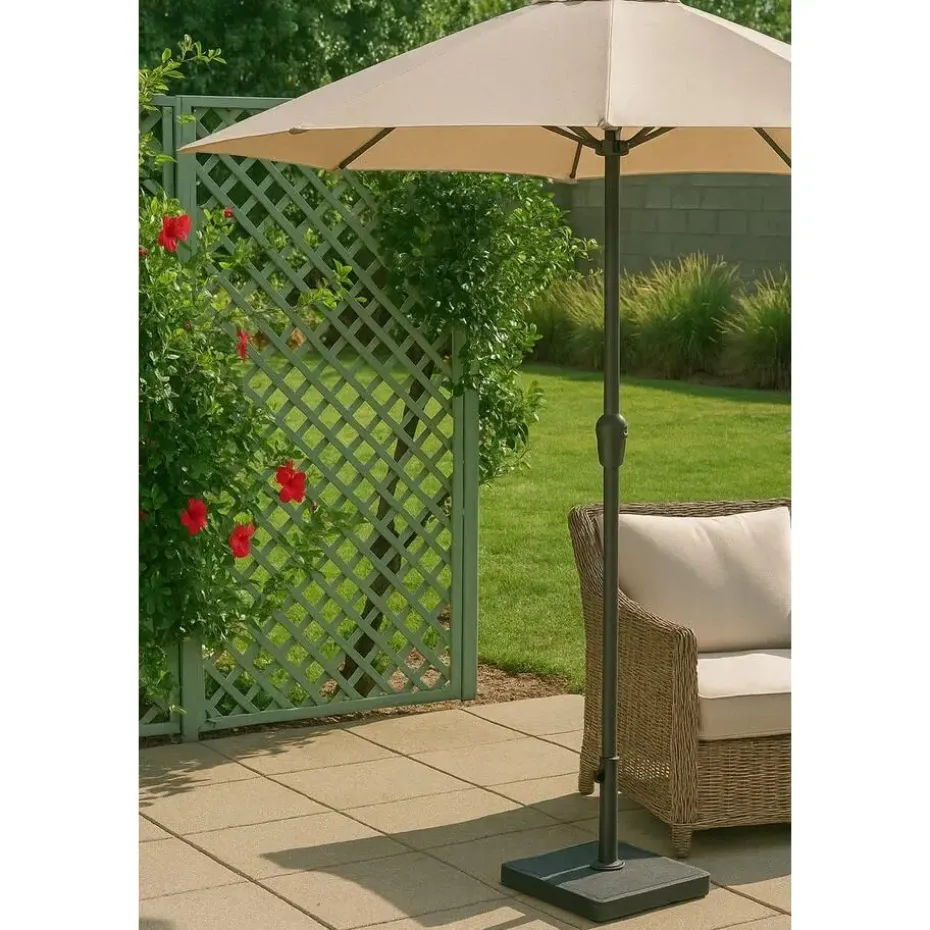 PimXL Parasolvoet vierkant - 43x43 cm - 16kg