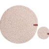 PIPTURUS - Set van 12 placemats en onderzetters - Natuurlijk - Jute