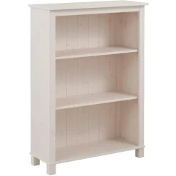 Pivo - Boekenkast met 2 planken in wit grenen