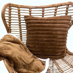 Plaid Bobby - Tobacco Brown - 150x200 cm