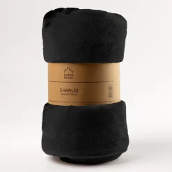 Plaid Charlie - Raven - 200x220 cm